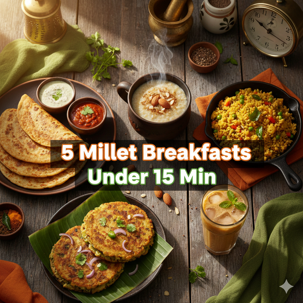 Best Millet Breakfasts for Busy Indian Mornings