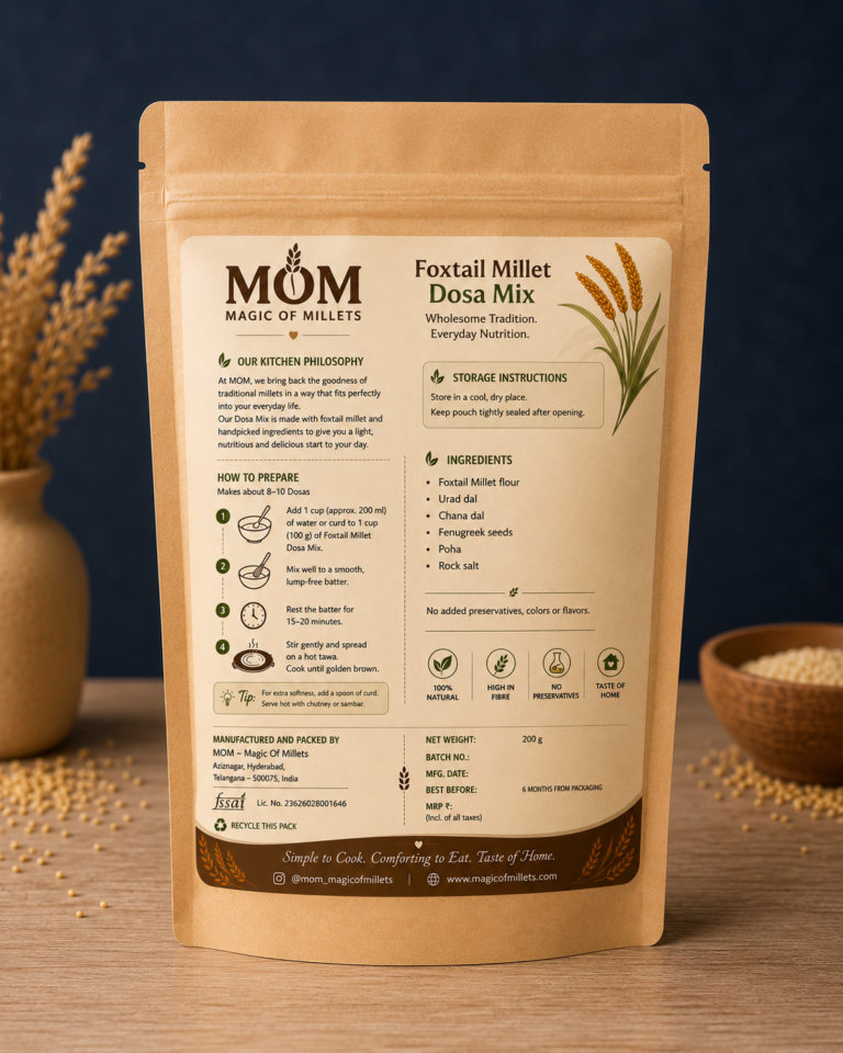 Foxtail Millet Dosa Mix
